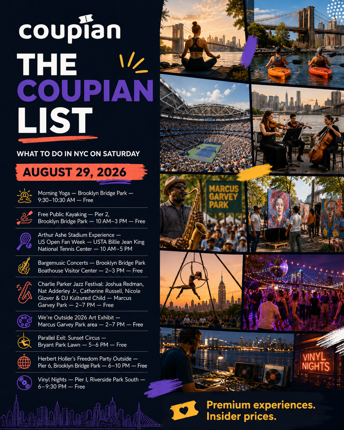 Saturday, August 29: Nine Free Things To Do Across the City